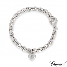 Chopard White Gold Happy Diamonds Bracelet 853461-1001